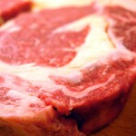 raw beef steak