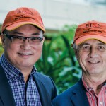 BiXSCO CEO Hubert Lau (l) and executive vice-president Ted Power.