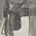vintage horse saddle