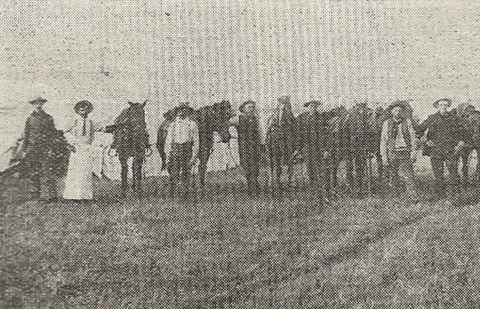 antique newspaper article
