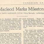 vintage newspaper article