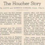 vintage newspaper article