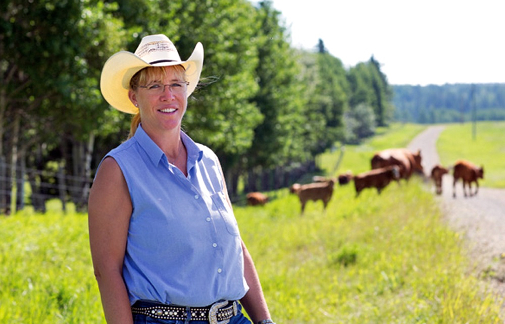 Cherie Copithorne-Barnes, CEO of CL Ranches.