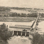 Lethbridge Northern Irrigation District Dam and Headgates on Oldman River near Macleod, Alta.
