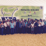 This is the Canadian delegation of 37 at the Durango portion of the World Angus Secretariat in Mexico. Durango is the second leg of the three-location event wrapping up Oct. 27 in Mazatland/Sinaloa.