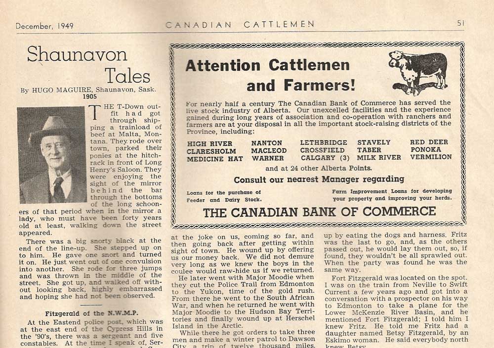 History: Shaunavon Tales