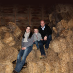 The Morrison family of Brooking Angus Ranch.