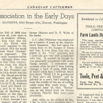 History: The Association in the Early Days