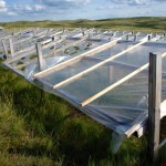 Studies in three Prairie provinces used covers to block rainfall and simulate various levels of drought.