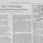 History: The ’74 Mounties: The Great March Across the Plains – Part 2
