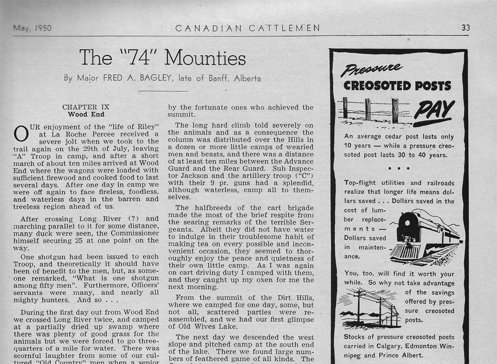 History: The ’74 Mounties: The Great March Across the Plains – Part 5 (final)