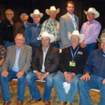 Saskatchewan Stock Growers Association board of directors. Back row (l. to r.): Chad MacPherson (general manager), Henry McCarthy, Joe Gilchrist, Jack Ford, Lee Sexton, Norm Nordgulen, Glen Elford, Jeff Yorga, Keith Day, Paula Larson, Calvin Gavelin Laird Senft. Front row (l. to r.): Roy Rutledge, Stephanie Deg, Bill Huber, Shane Jahnke, Doug Gillespie, Kelcy Elford, Robin Wiggins. Missing: Rod Gamble, Brent Griffin, Kimberly Simpson, Kelly Williamson, Gerald Duckworth, Donnie Peacock, Jerry Chanig, Barry Olney.