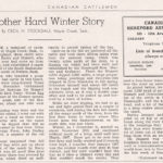 History: Another hard winter story
