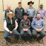 The Canadian Gelbvieh Association elected a new board of directors at its annual meeting during Canadian Western Agribition in November. Back row (l-r): Kert Ness, Ryan Sommerfeld, James Jasper, Neal Overby. Front row (l-r): Lon Carlson (vice-president), Aaron Birch, Lee Wirgau (president).