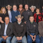 Saskatchewan Cattlemen’s Association 2017 board of directors. Front row (l to r): Rick Toney (vice-chair), Gull Lake; Bill Jameson (past chair), Moose Jaw; Levi Hull (executive member-at-large), Willowbrook; Joe Jackson, Moose Jaw; Arnold Balicki (finance chair), Shellbrook. Middle row (l to r): Laurie Disney, Rockglen; Bill Huber, Lipton; Brad Welter, Viscount; Paula Larson, D’Arcy. Back row (l to r): Mike Spratt, Melfort; Ryan Beierbach (chair), Whitewood; Garret Hill, Duval; Chad Ross, Estevan; Keith Day, Kyle; Ryder Lee (CEO). Missing are Dean Moore, Paradise Hill, and Harold Martens, Swift Current.