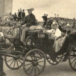 Canada’s Prime Minister St. Laurent (right) led the parade and officials opened the Show.