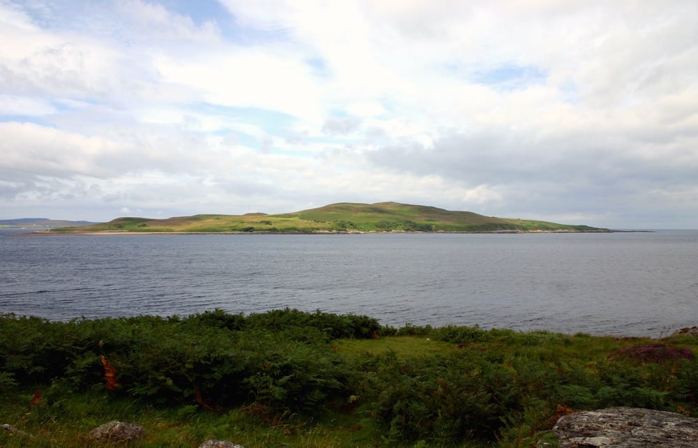 Gruinard Island off the northwest coast of Scotland.