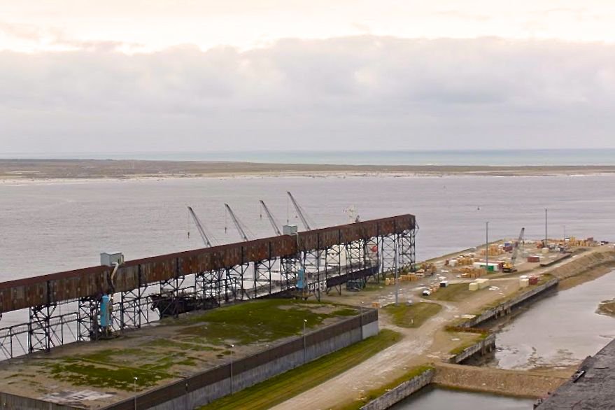 The Port of Churchill in 2015. (CNS Canada photo by Jade Markus)
