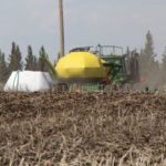Seeding goes full speed ahead on Jay Millard’s field near Livelong, Sask. on Wednesday, May 21. (Lisa Guenther photo)