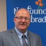 Newfoundland and Labrador’s Fisheries Minister Vaughn Granter, shown here at a scholarship presentation in November, is now also the minister responsible for the provincial Forestry and Agrifoods Agency. (Gov.NL.ca)
