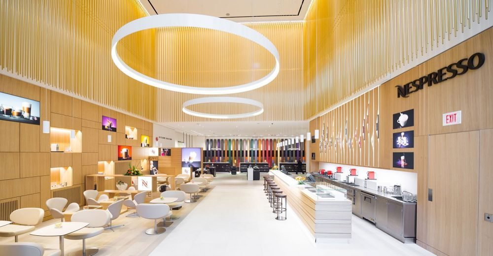 Nestle in late 2013 opened this Nespresso boutique bar in the Yorkville area of Toronto. (J.J. Thompson photo for CNW Group/Nespresso Canada)
