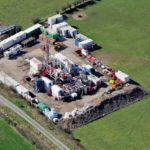 An aerial view of Sirius’ temporary drilling site at North Yorkshire. (SiriusMinerals.com)