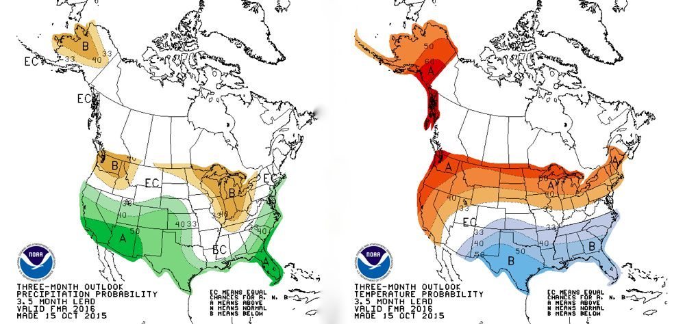 U.S. winter weather to see El Nino’s influence