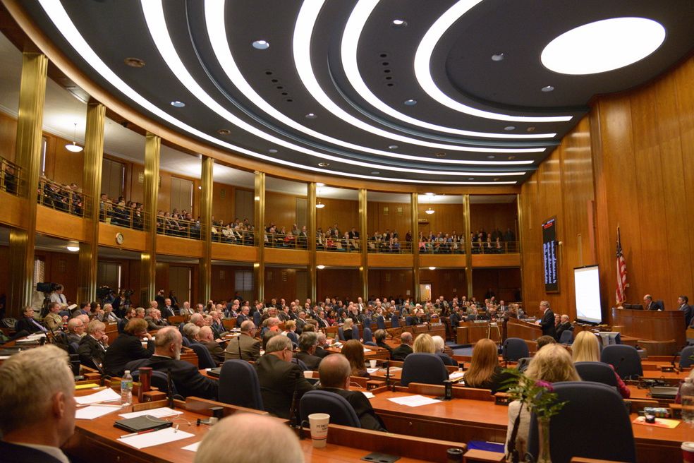 North Dakota’s Legislative Assembly in 2014. (Governor.nd.gov)
