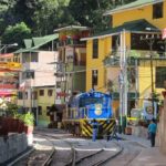 A rail line in Aguas Calientes, Peru. (CIA.gov)
