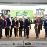 Officials break ground for Cavendish Farms’ new potatp plant at Lethbridge on Sept. 18. (Alberta.ca)
