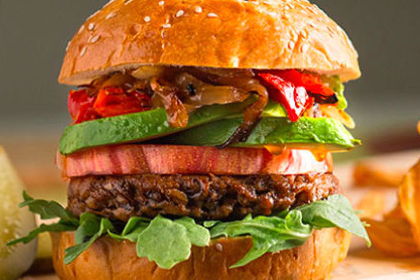Field Roast’s plant-based FieldBurger is made using assorted vegetables, mushrooms and barley. (FieldRoast.com)
