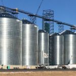 Private grain handler Minn-Kota Ag Products has been setting up a new shuttle facility at Barney, N.D., about 80 km south of Fargo. (MKAP.com)
