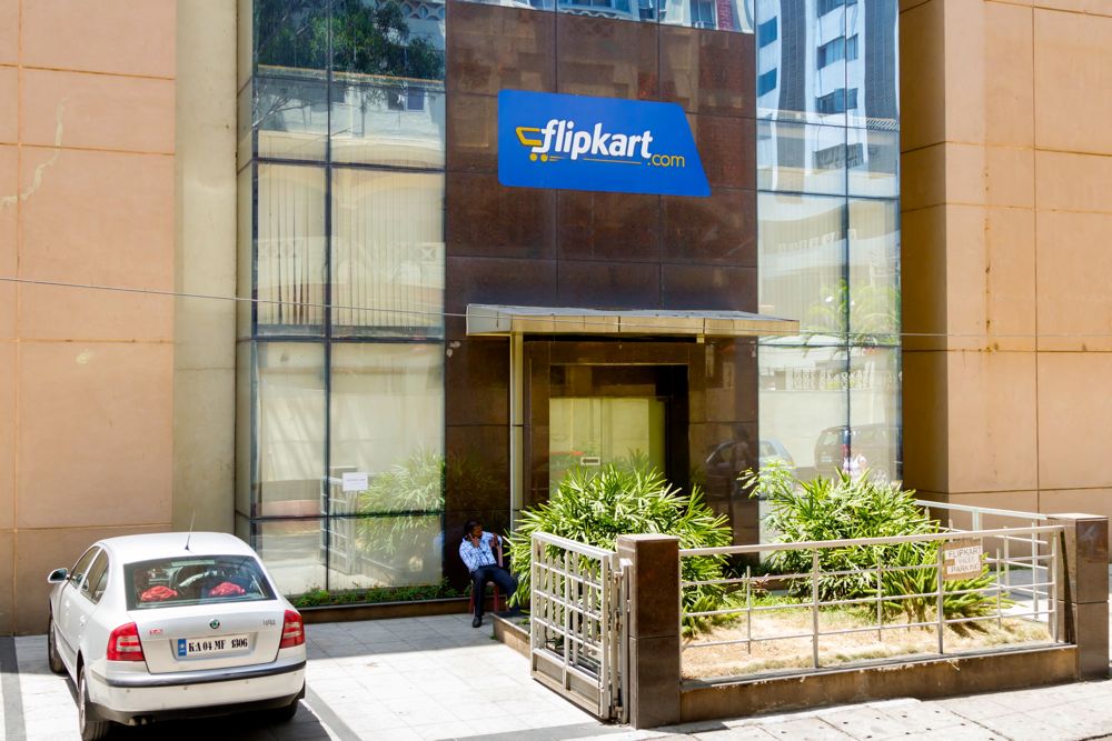 A Flipkart office in Bangalore in 2014. The e-commerce company, founded in 2007, began by selling books and has now branched out into a wide range of products.  (VasukiRao/iStock/Getty Images)
