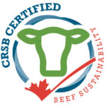 The newly unveiled Canadian sustainable beef logo.