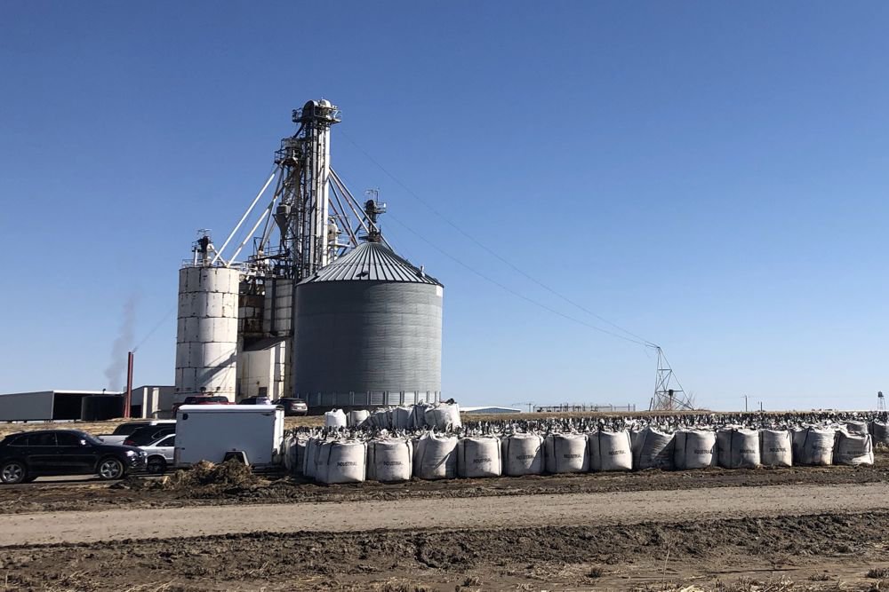 The AltEn ethanol plant at Mead, Neb. on March 21, 2019. (Photo: Reuters/Humeyra Pamuk)
