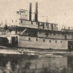 The ‘D. A. Thomas’ carried settlers and trading supplies up the Peace to Fort St. John. She also took out settlers’ produce and livestock.