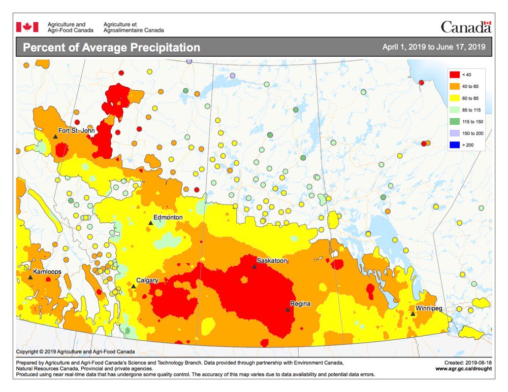Prairie drought reaches tipping point