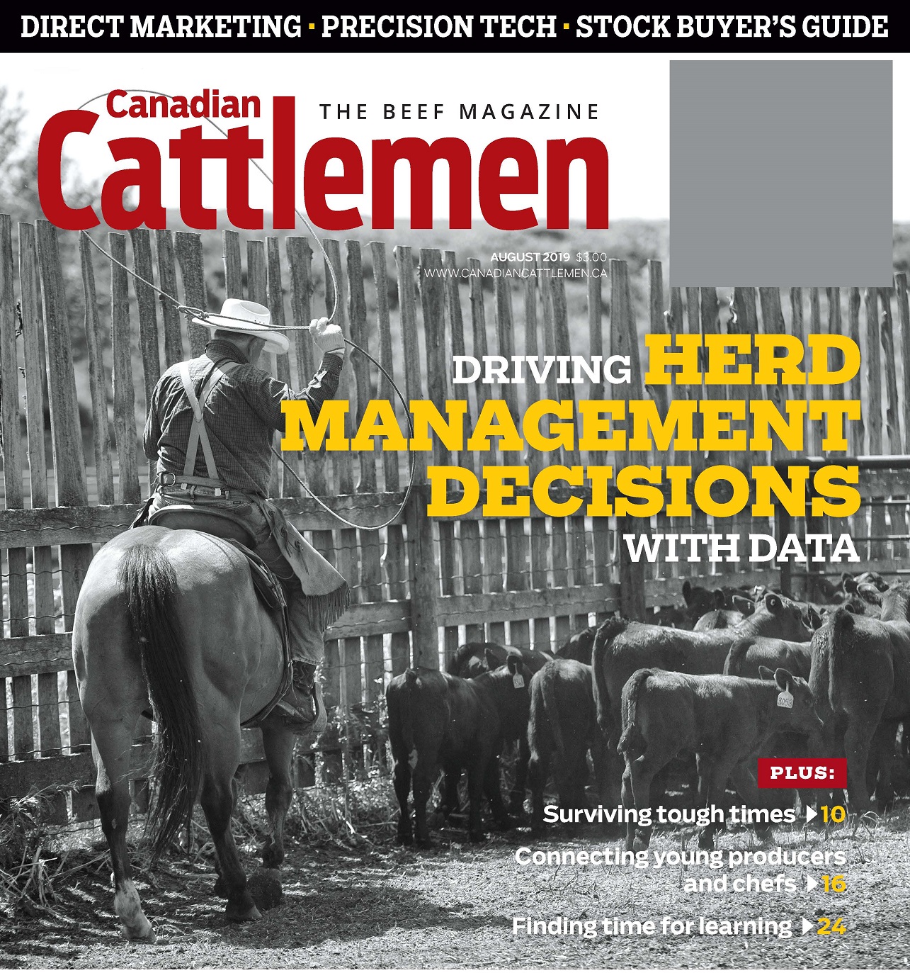 August 2019 issue of Canadian Cattlemen
