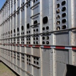 Use the dividers in the trailer to keep groups separate during transportation to the packing plant.