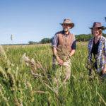 Wian Prinsloo and Lydia Carpenter
raise poultry, lamb, pork and beef
near Belmont, Man.