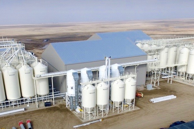 ILTA Grain opened its processing plant at Belle Plaine, east of Moose Jaw, in 2017. (ILTAGrain.com)
