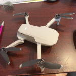 Church suggests the new Mavic Mini drone as a training drone. It retails for less than $500 and has a range of four kilometres. It also weighs less than 250 grams, so it doesn’t require a license from Transport Canada to fly it.
