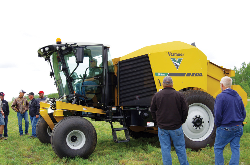 While cost likely limits the market for self-propelled balers, they do push computerization, Adam Verner says.