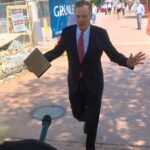 U.S. Trade Representative Robert Lighthizer walks toward reporters ahead of a meeting with his Canadian and Mexican counterparts to discuss talks on modernizing the NAFTA trade deal, in Washington, D.C. on May 11, 2018. (Photo: Reuters/David Ljunggren)