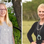 Brooke Van De Voorde (l) and Jessica Davey (r).