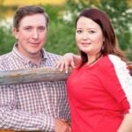 Lacey and Tim have complementary off-farm jobs that help them run their beef operation.
