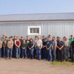 Participants at the first Feedlot School offered by the Maritime Beef Council in 2017.
