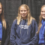 Left to right: Sarah MacDonald, Keely Adams and Beverly Booth.