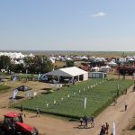 The view from up high of the Ag in Motion Discovery Farm site in July 2022.