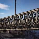 File photo of the bridge to Apex, an outlying area of Iqaluit. (Henry Baillie-Brown/iStock/Getty Images)